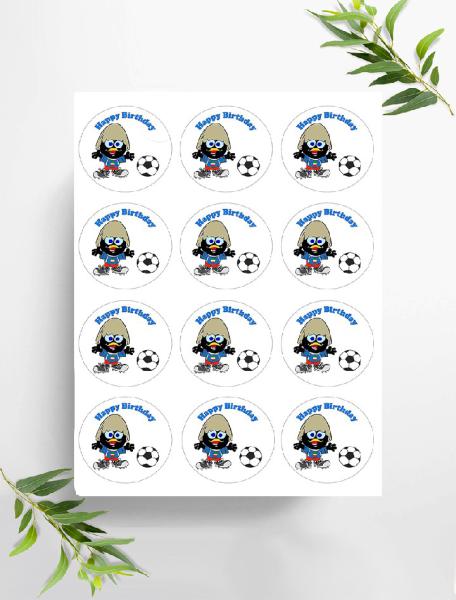 Calimero  Muffinaufleger, Ø ca. 6 cm, 0618x